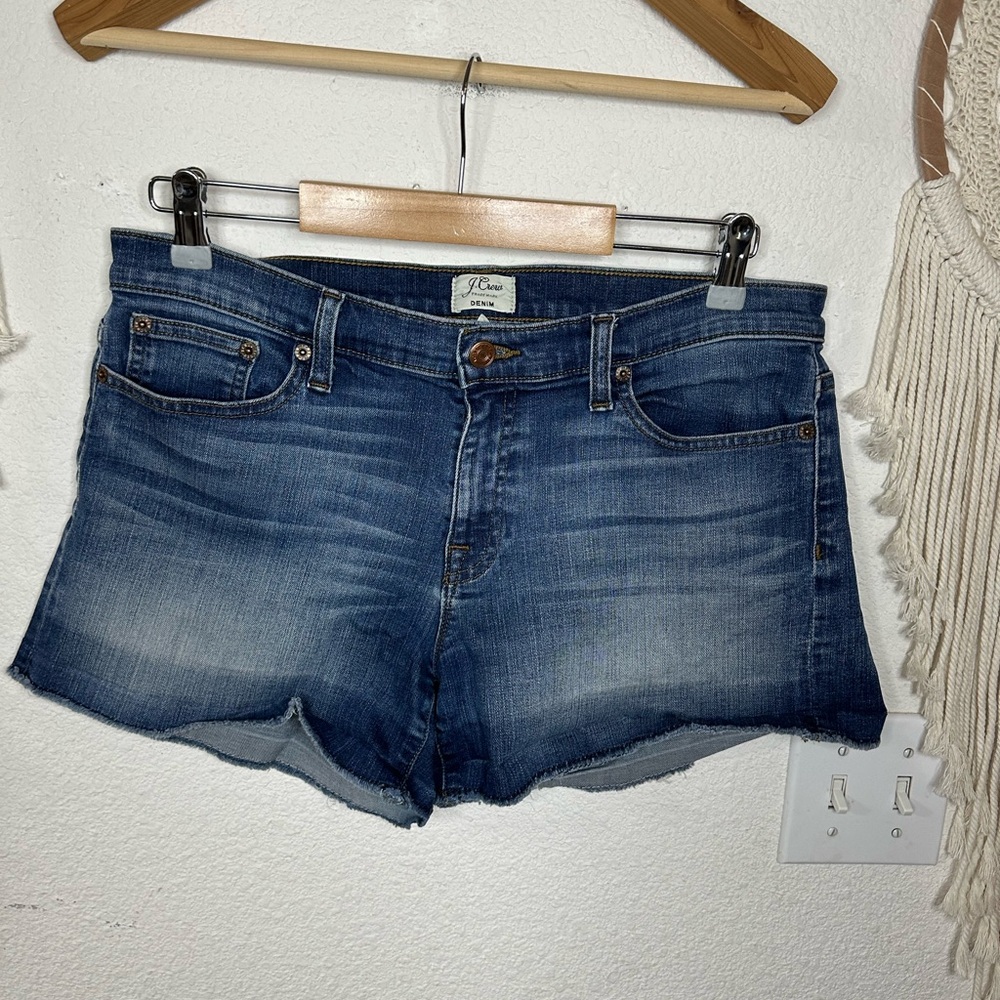 J. Crew Women's Blue Denim Shorts size 30